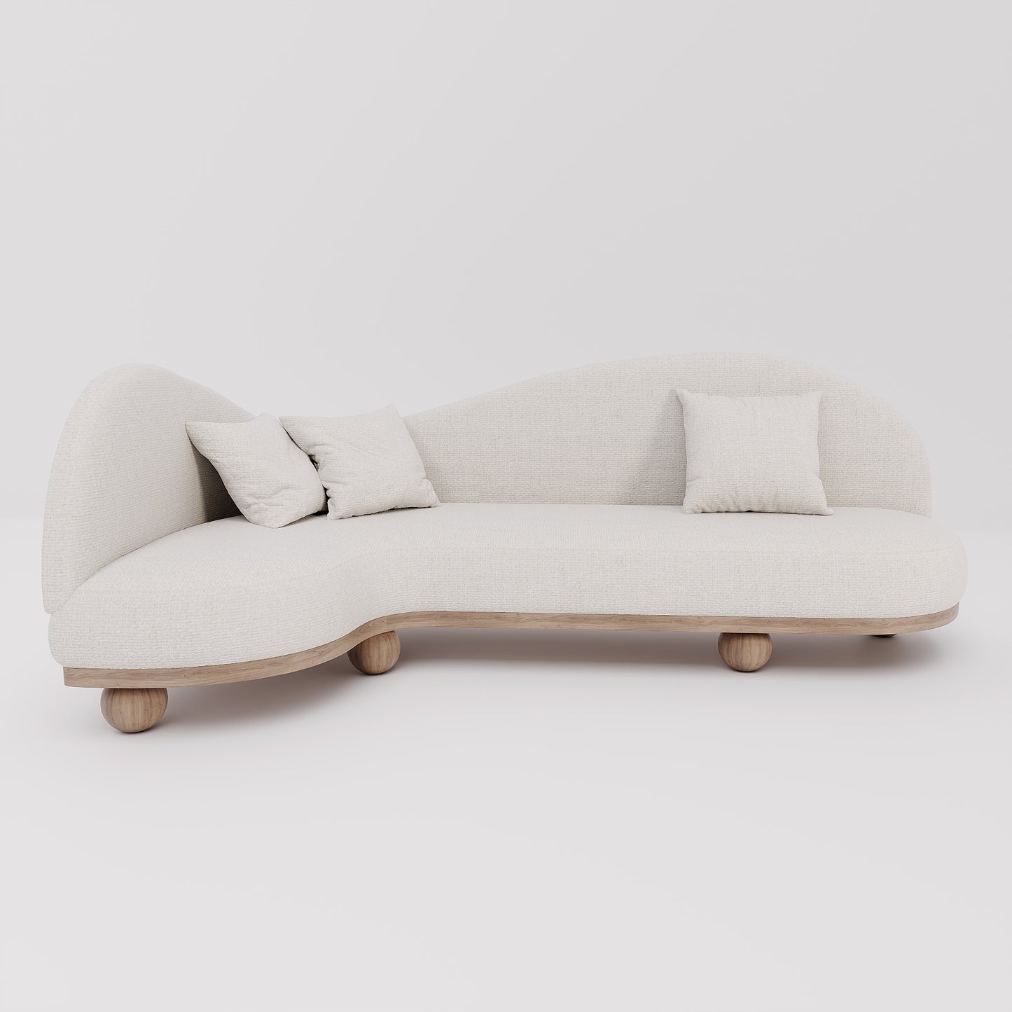 PEBBLE WAVE CORNER SOFA