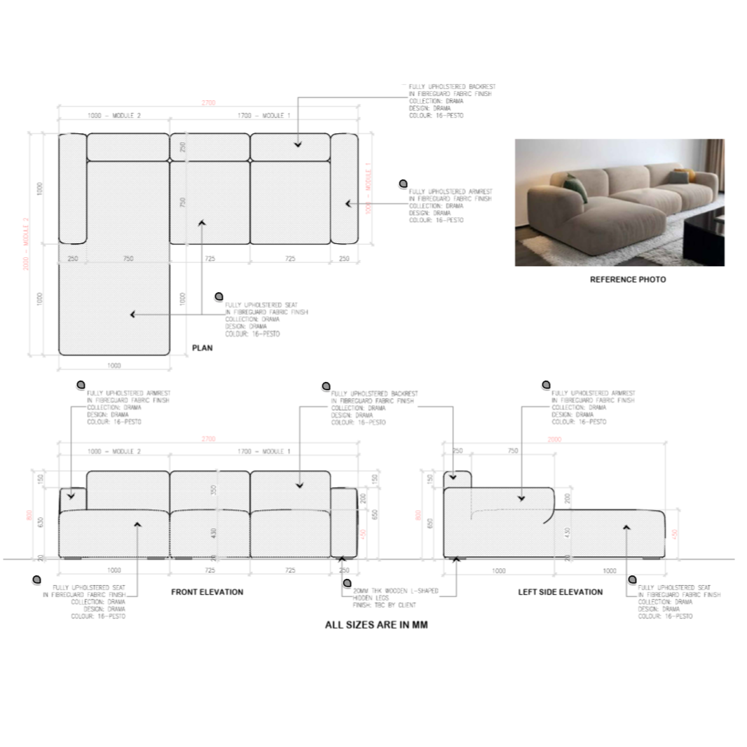 VELMORA TERRA SOFA