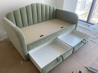 SHELL HAVEN SOFA BED WITH DRAWERS