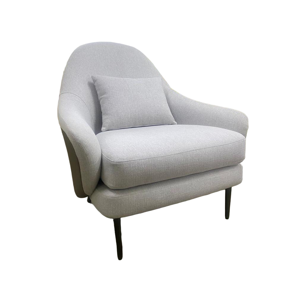 ARMCHAIR WITH POUF