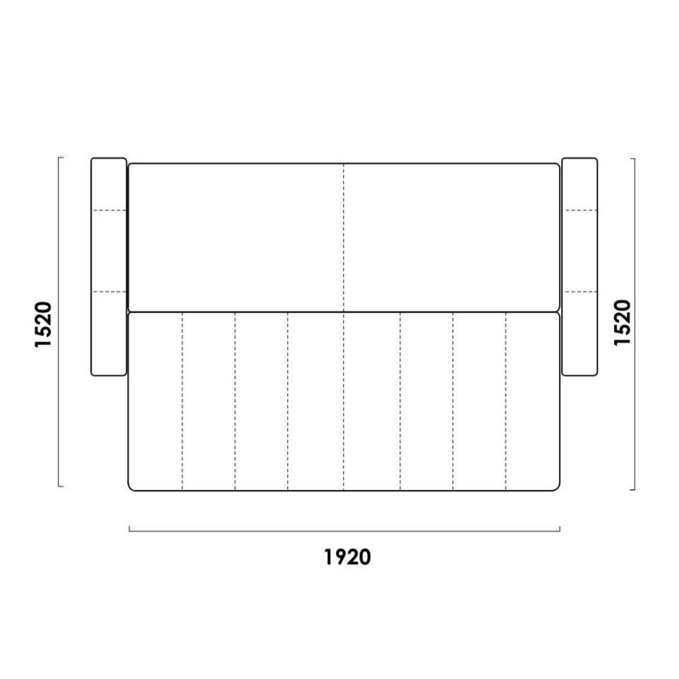 DALLAS STRAIGHT SOFA BED
