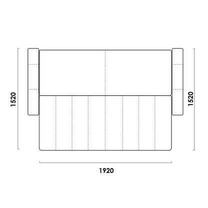 DALLAS STRAIGHT SOFA BED