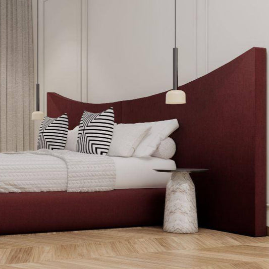 SONATA BED WITH CURVED HEADBOARD
